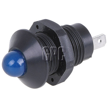 OEX Pilot Light LED Blue 12-24V Blade Terminals ACX2484BL