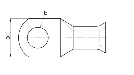 Carrol Cable Lug 50-8 Was Qs50-8 QCU50-8