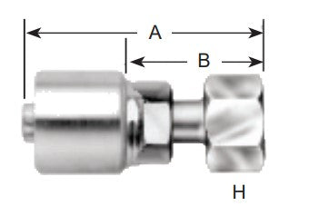 Gates 6G-6Fbsporx Megacrimp 7100-19504
