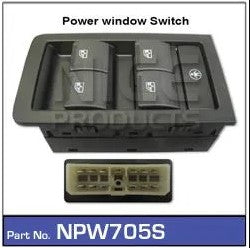 Nice Products Electric Window Switch Npw705S NPW705S