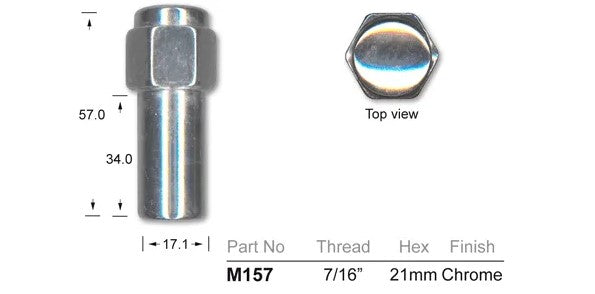 Nice Products Mag Nuts M157