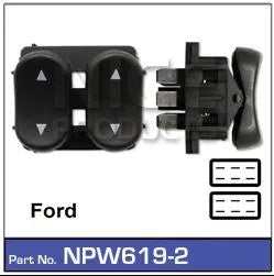 Nice Products Power Window Switch NPW619-2