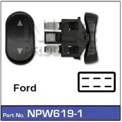 Nice Products Products Window Switch Panel NPW6191