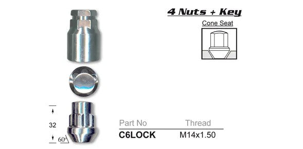 Nice Products Barrel And Keys C6LOCK