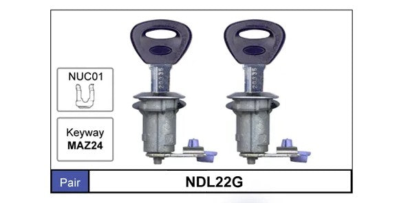 Nice Products Door Lock Set NDL22G