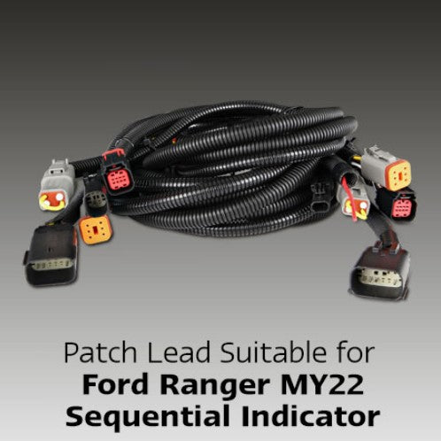 LED Autolamps Ranger 2022 Tailight Patch Kit Includes Blind Spot Radar Plug Sequential PATCH-RANGER22.1