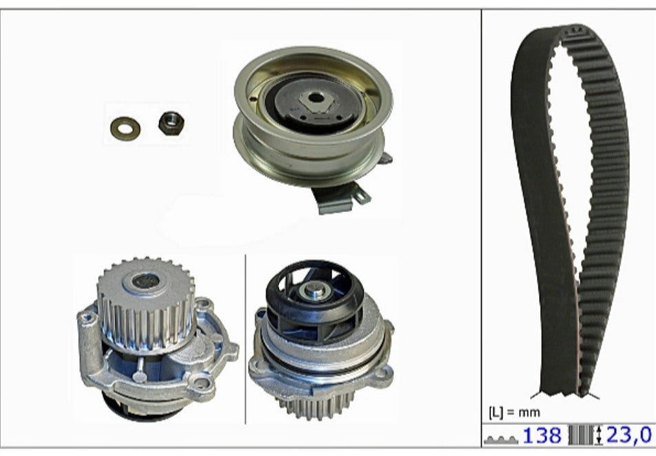 INA Water Pump & Timing Belt Kit 530 0171 31