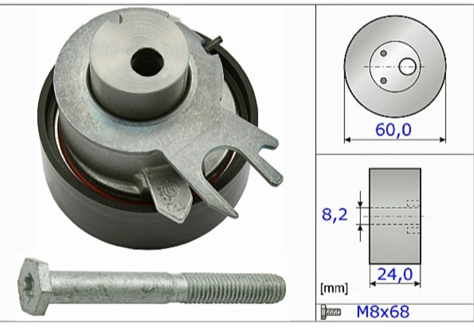 INA Tensioner Pulley Timing Belt 531 0317 10
