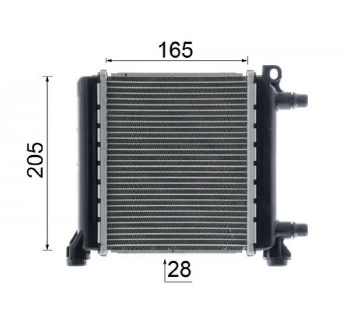 Mahle Radiator OE Quality CR 2596 000P