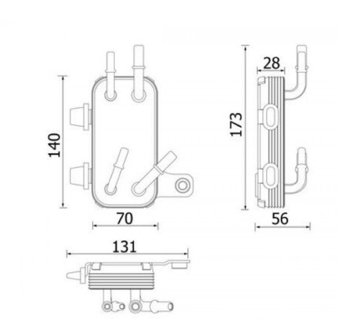 Mahle Radiator OE Quality CR 2200 000P