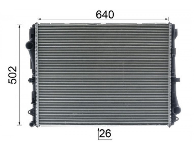 Mahle Radiator OE Quality CR 2604 000P