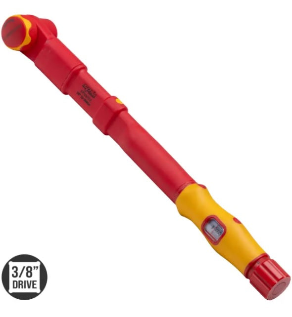 SP Tools Micrometer Torque Wrench 3/8in. Drive 20-100Nm VBE Insulated SP95252