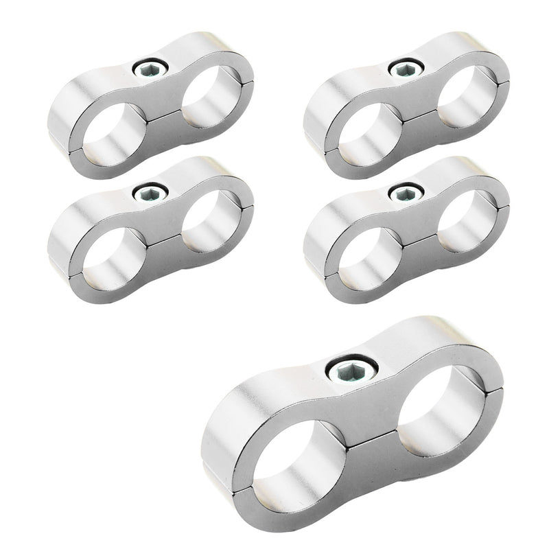 Proflow Billet Hos Clamp #4 Sil 6.5Mm Hol PFE156-04S