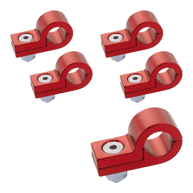 Proflow Billet P Clamp Red # 3 PFE157-03R