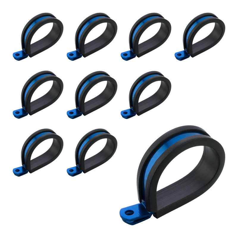 Proflow Cushioned P Clamp # 5 Blue 10Pk PFE158-05B