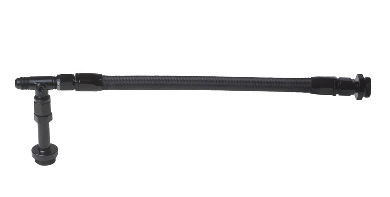 Proflow Proflo Holley Dual Fuel Line  06 Black PFE160-06BK