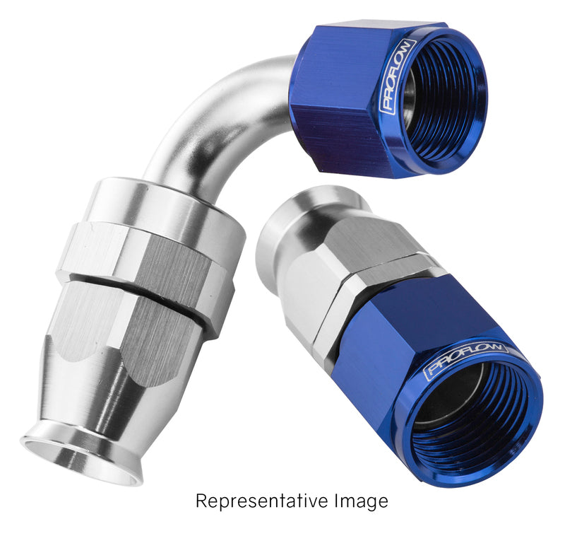 Proflow # 4 45 Degree Hose End Alloy PFE202-04D