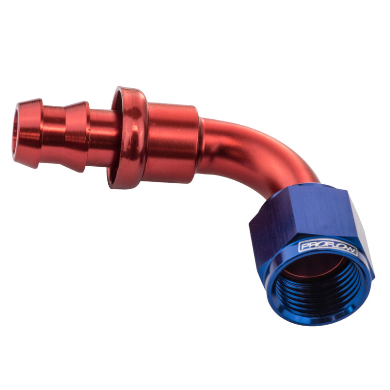 Proflow 90 Deg Push On Hose End # 12 PFE403-12