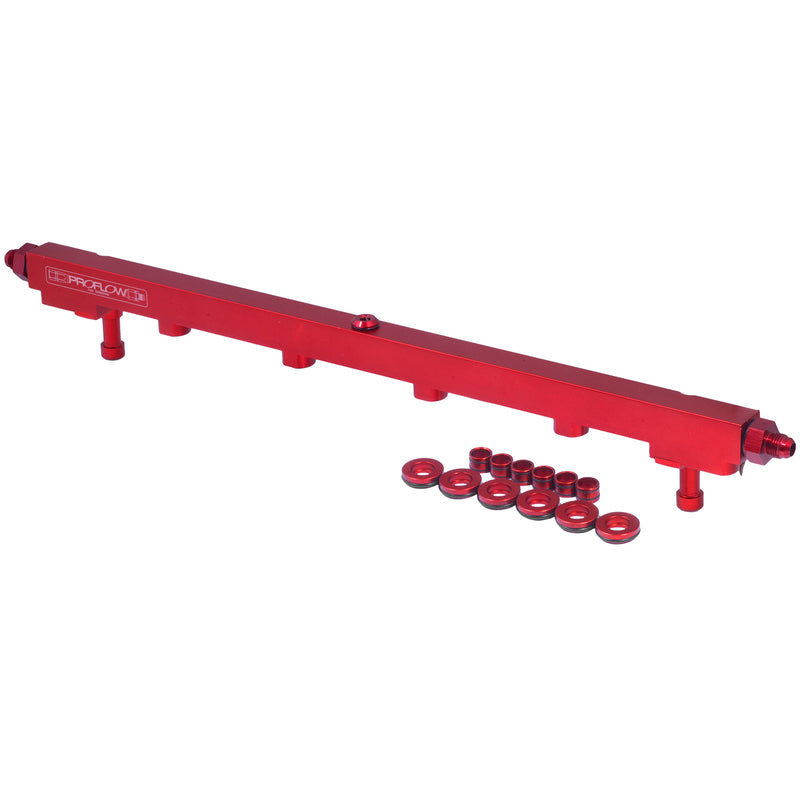 Proflow Fuel Rail Kit Rb25 Red PFEFRKRB25R