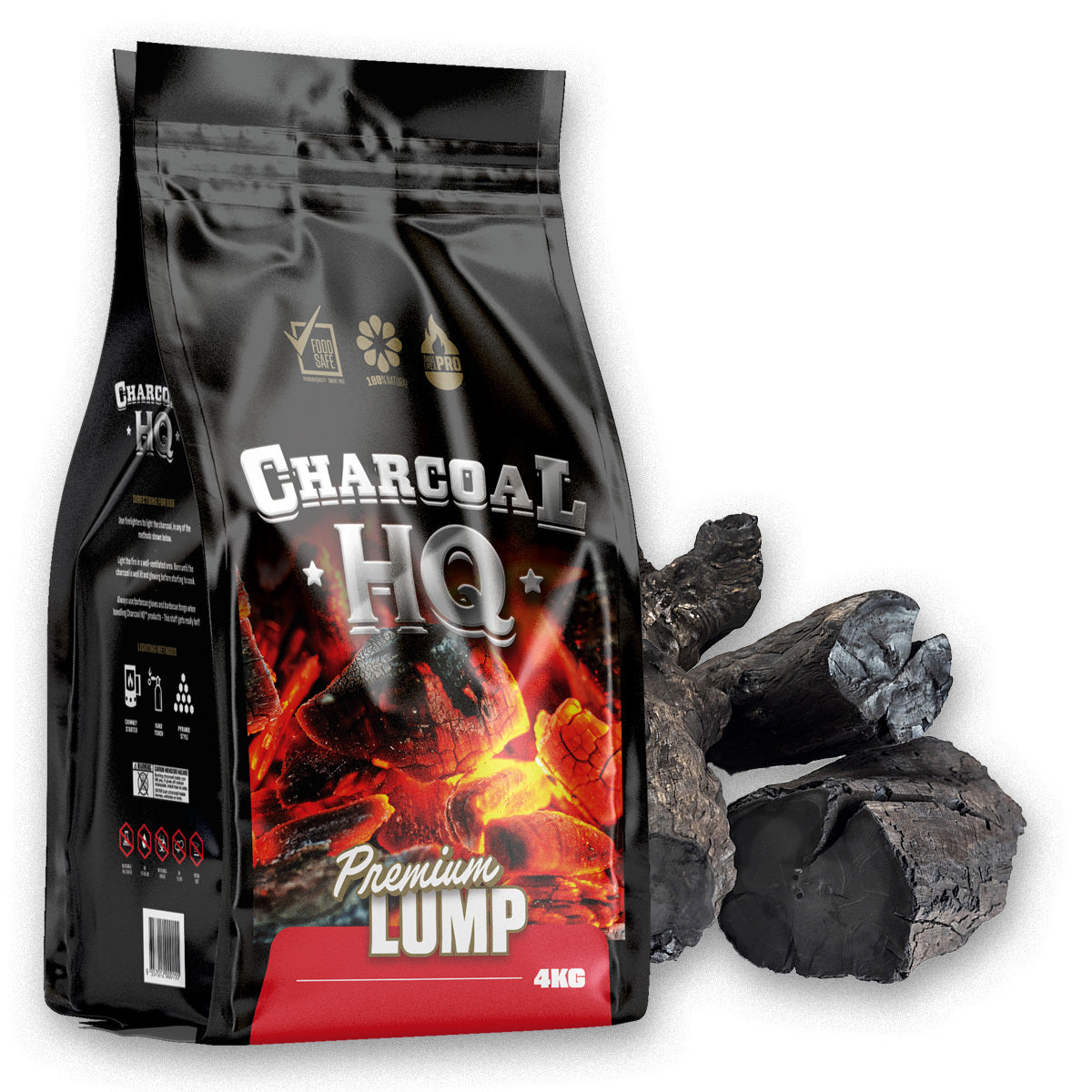 Charcoal HQ Charcoal Lump 4Kg HQLMP4KG