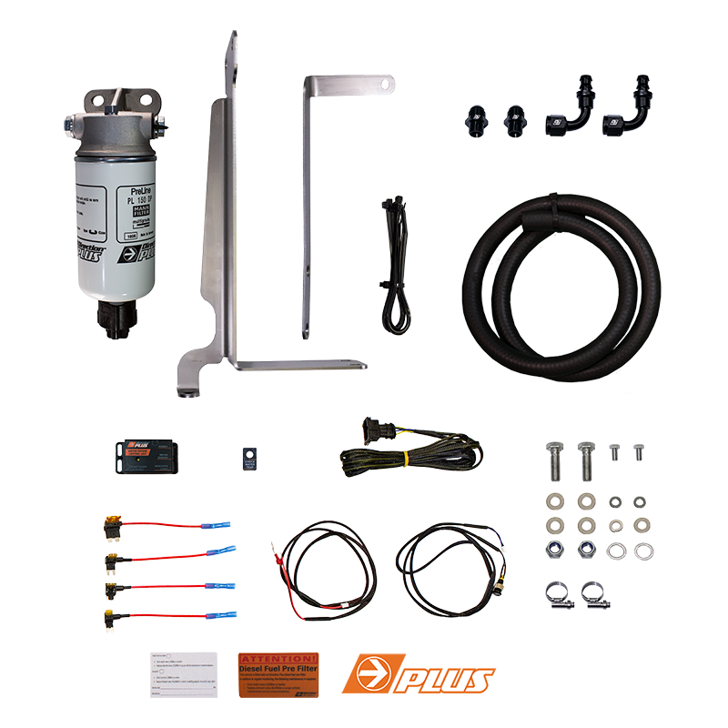 Direction Plus Isuzu D-Max, MU-X 3.0L PreLine Plus Fuel Filter Kit 2012 on PL601DPK