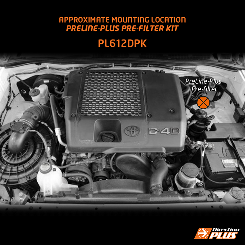 Direction Plus Preline Kit Fits Toyota Hilux N70 DDL-PL612DPK