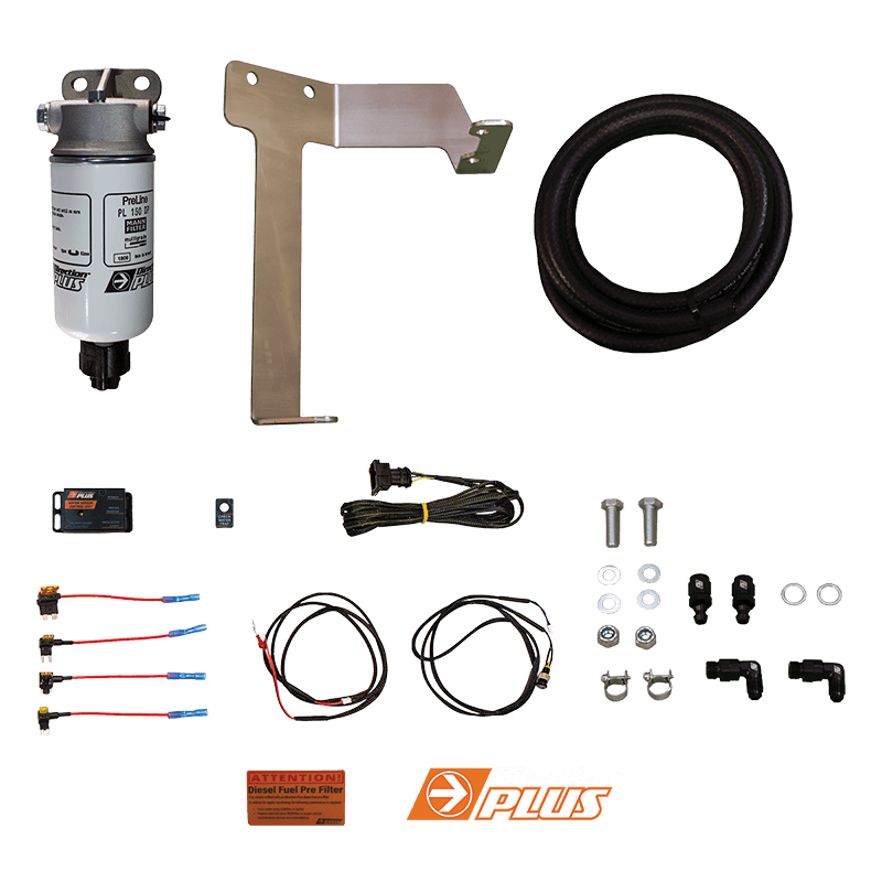 Direction Plus PreLine-Plus Pre-Filter and ProVent Catch Can Kit for Toyota Prado 150 Series PLPV620DPC