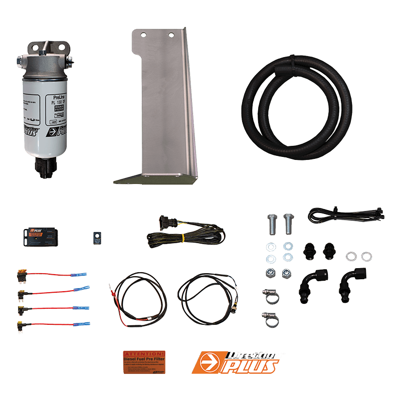 Direction Plus PreLine-Plus Pre-Filter and ProVent Catch Can Kit Triton/Pajero Sport PLPV629DPC