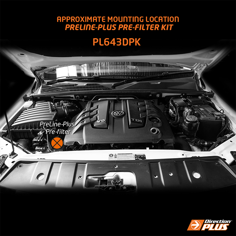Direction Plus Volkswagen Amarok V6 PreLine Plus Fuel Filter Kit PL643DPK