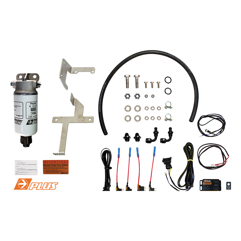 Direction Plus Toyota Prado 120 Series 1KZ & 1KD 3.0L PreLine Plus Fuel Filter Kit PL660DPK