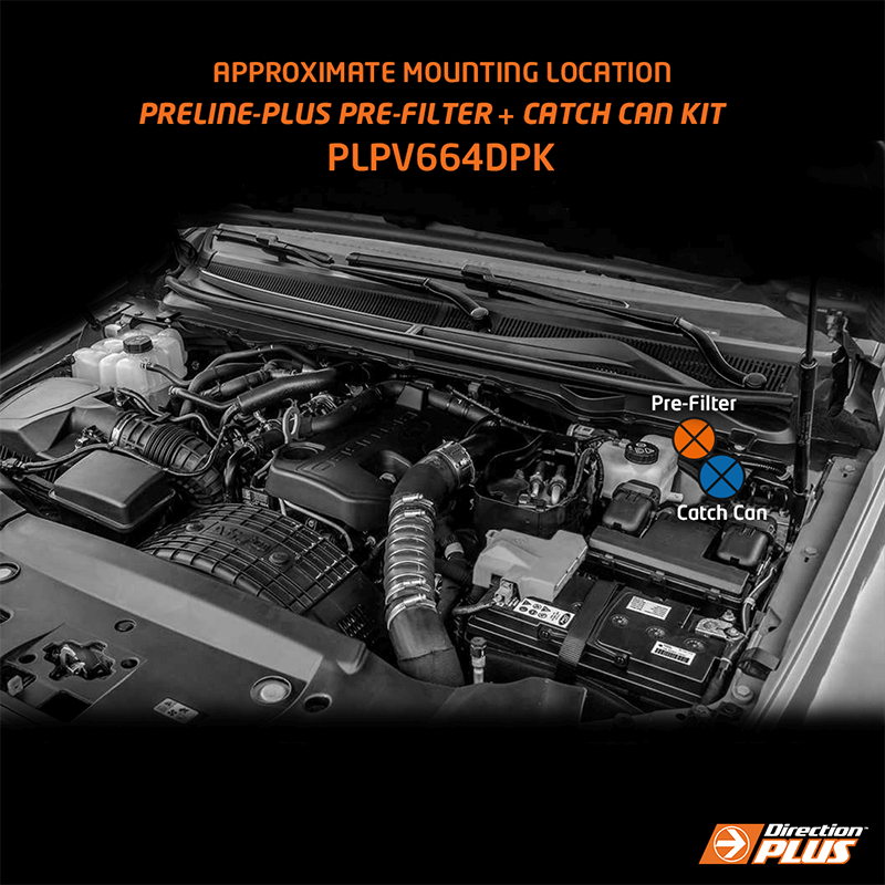 Direction Plus PreLine-Plus / Provent Dual Kit Ford PXIII Bi-Turbo PLPV664DPK