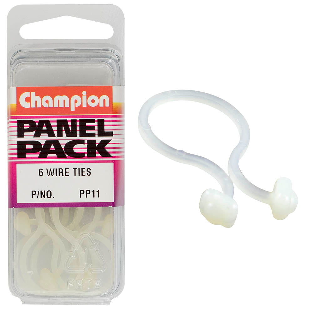 Champion Fasteners Wire Ties 19.5mm Open Dia. PP11