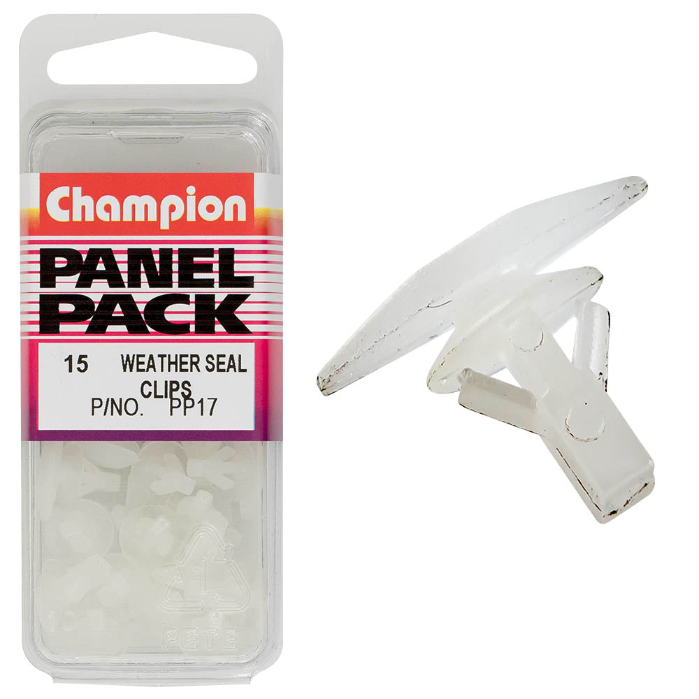 Champion Fasteners Weather Seal Clips PP17
