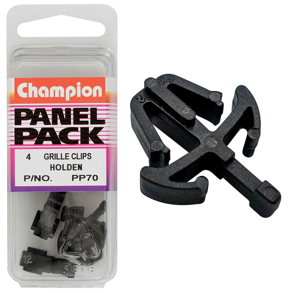 Champion Fasteners Grille Clips Holden Nissan PP70