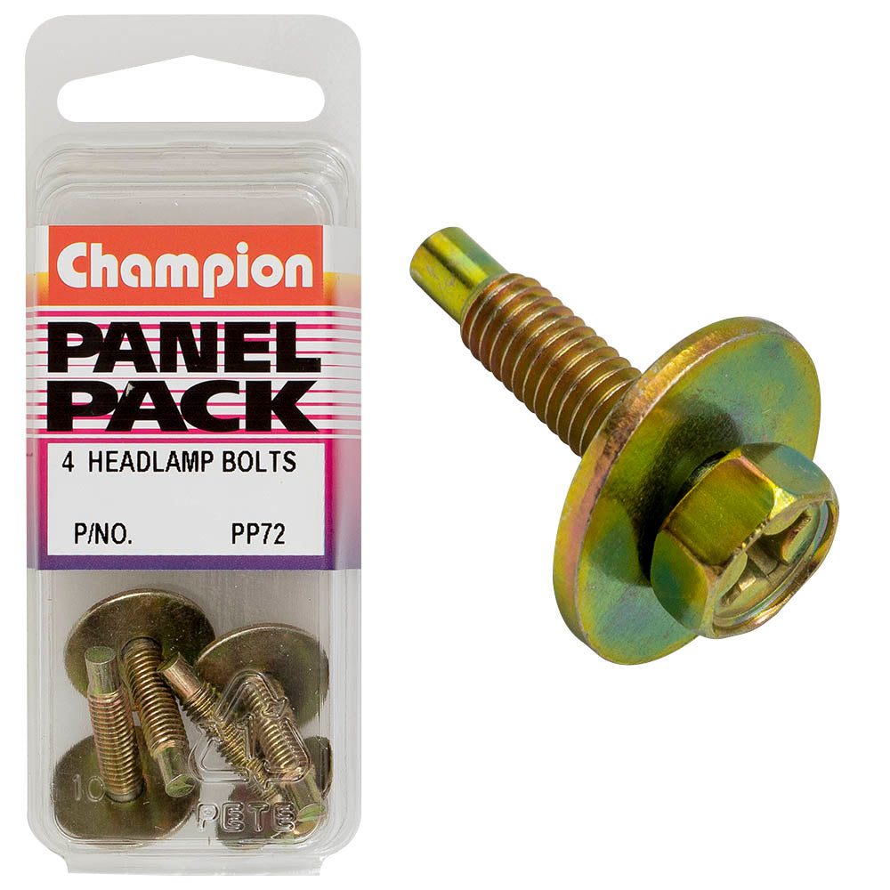 Champion Fasteners Hex Setscrew Sems Hex Ind Flat Washer Pilot M5X22mm PP72