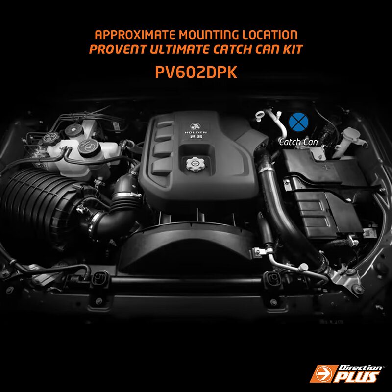 Direction Plus ProVent Ultimate Catch Can Kit Holden Colorado PV602DPK