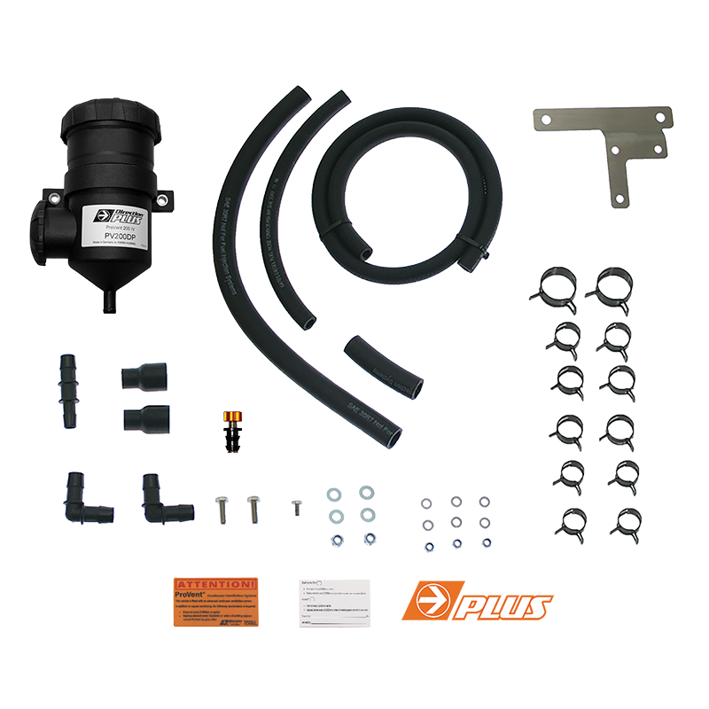 Direction Plus ProVent Ultimate Catch Can Kit Nissan Patrol PV626DPK