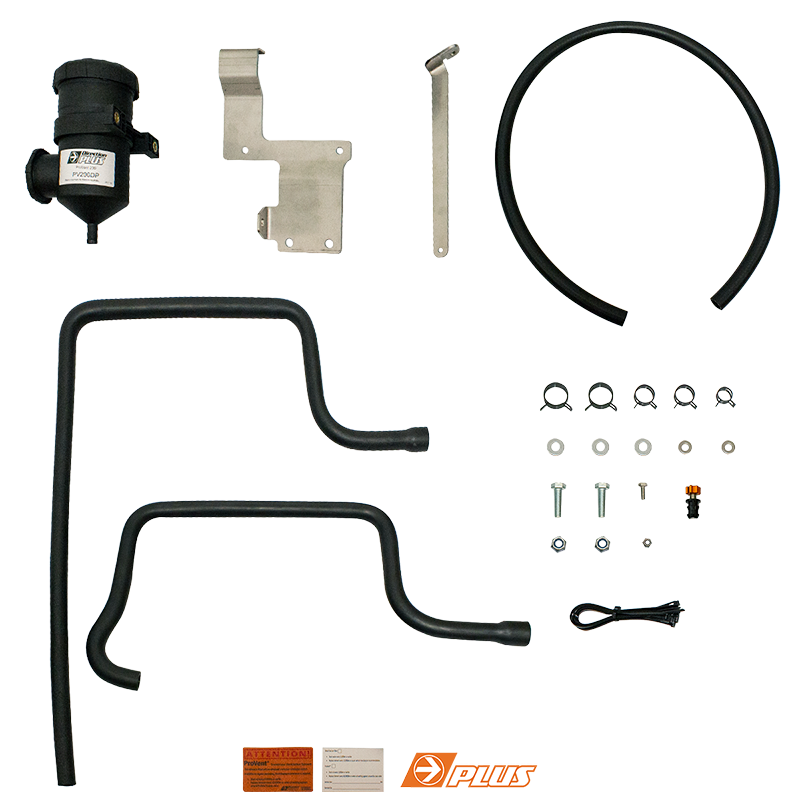 Direction Plus Nissan Navara NP300 2.3L ProVent Catch Can Kit PV630DPK