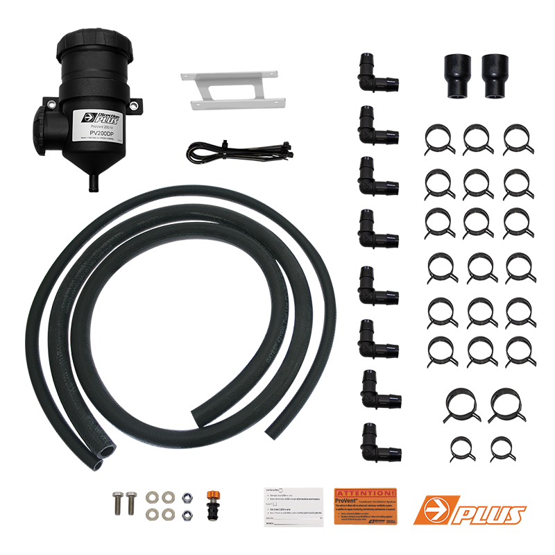 Direction Plus Land Rover Defender DT244 ProVent Catch Can Kit PV638DPK