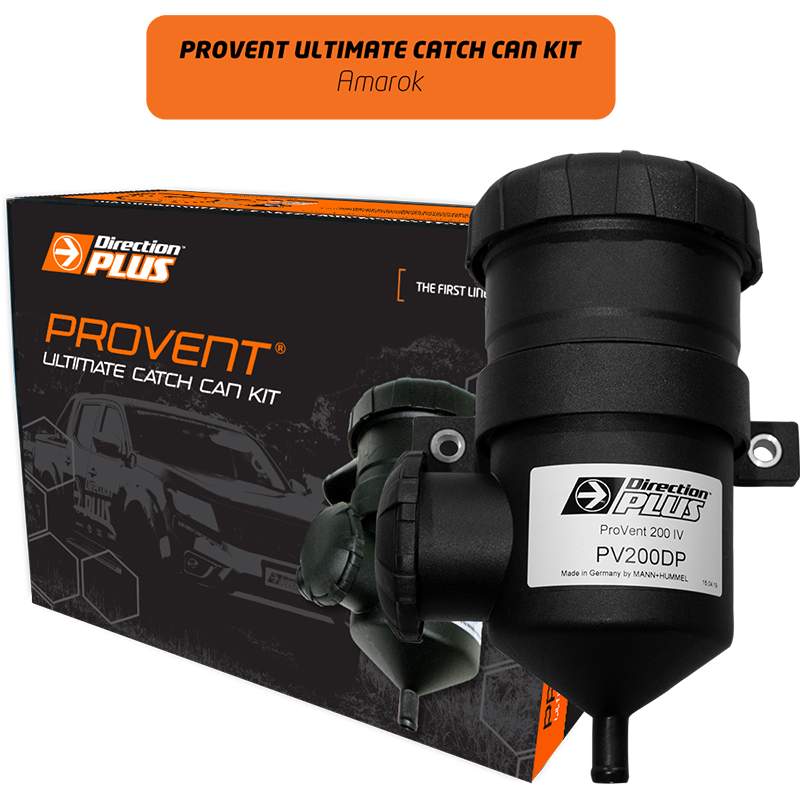 Direction Plus Volkswagen Amarok 2.0L & V6 ProVent Catch Can Kit PV643DPK