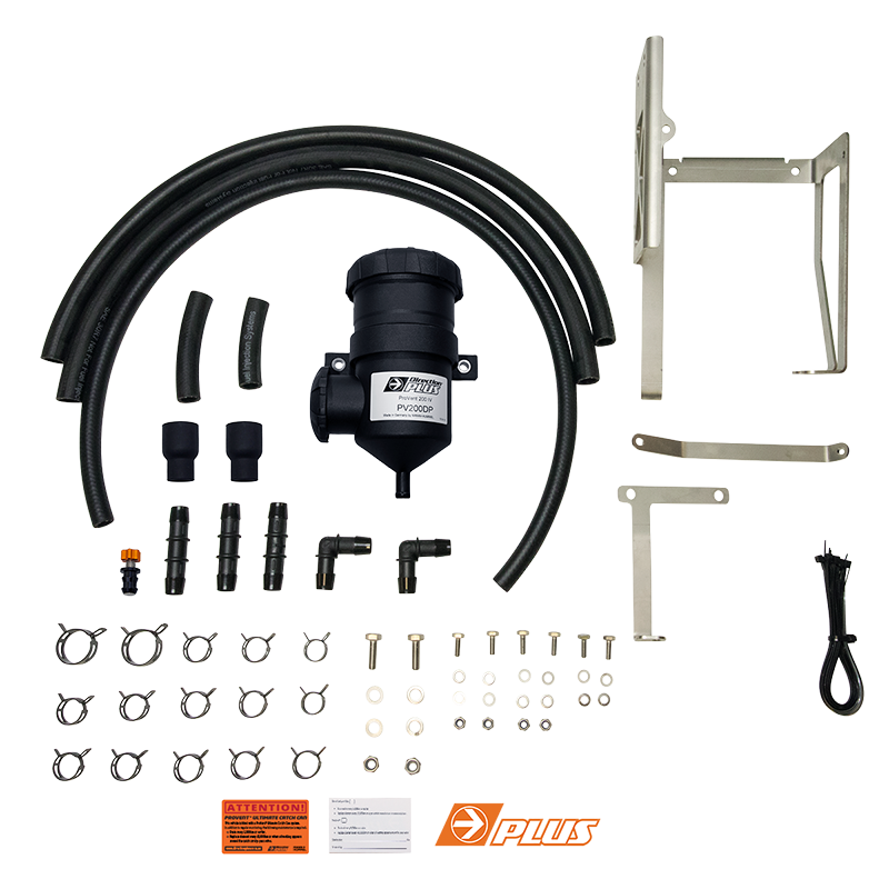 Direction Plus Isuzu D-Max & MU-X 3.0L ProVent 200 Catch Can Kit PV644DPK