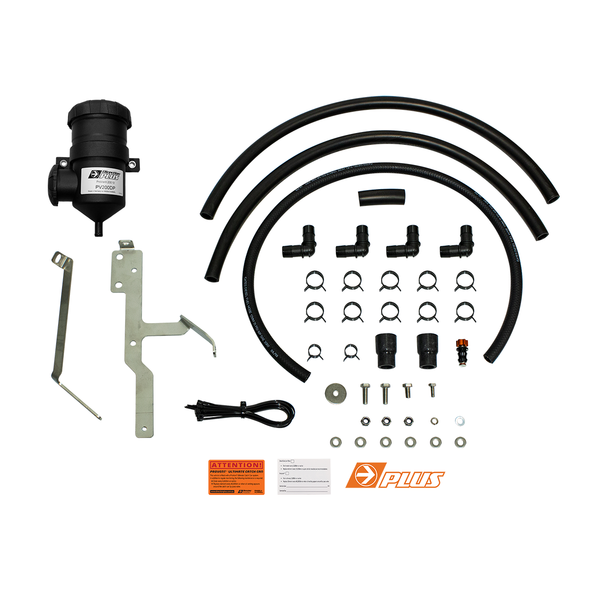 Direction Plus Ford Ranger PX, Everest 3.2L P5AT ProVent 200 Catch Can Kit PV661DPK