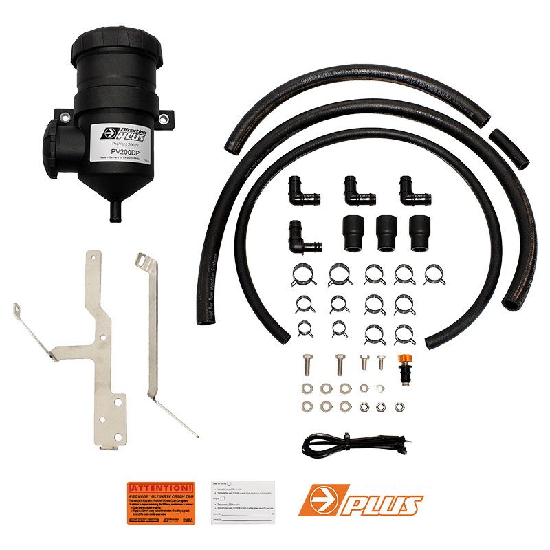 Direction Plus Ford Ranger, Raptor & Everest 2.0L Bi Turbo ProVent 200 Catch Can Kit PV664DPK