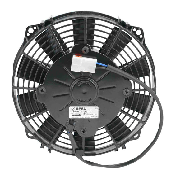 SPAL 08in Fan Straight Blade Push 12V (407CFM) (52mm Deep) PWAC08STP