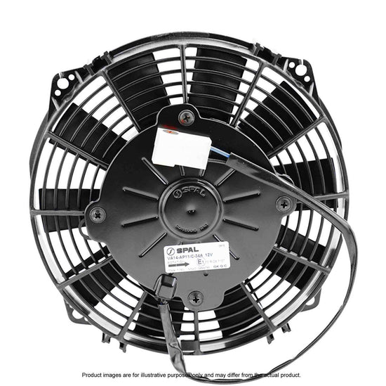 SPAL 09in Fan Straight Blade Pull 12V (596CFM) (52mm Deep) PWAC09ST