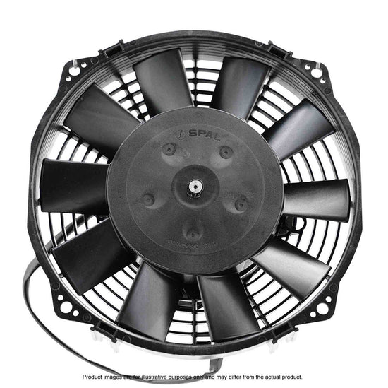 SPAL 09in Fan Straight Blade Pull 12V (596CFM) (52mm Deep) PWAC09ST
