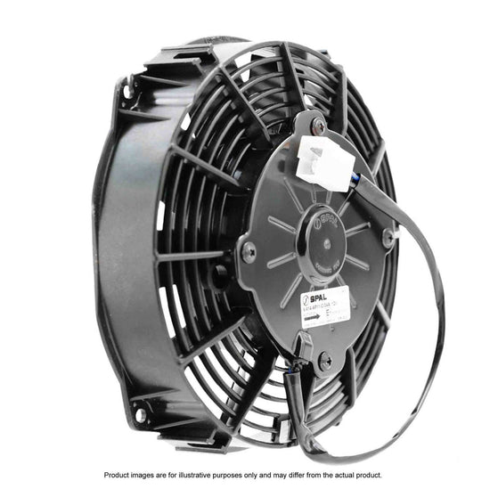 SPAL 09in Fan Straight Blade Pull 12V (596CFM) (52mm Deep) PWAC09ST