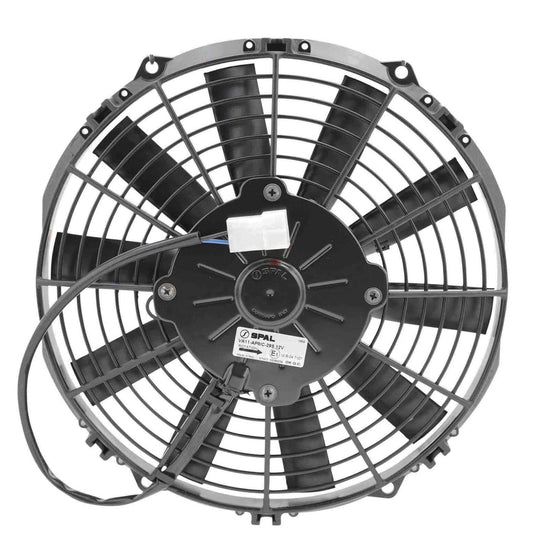 SPAL 10in Fan Straight Blade Push 12V (631CFM) (52mm Deep) PWAC10STP
