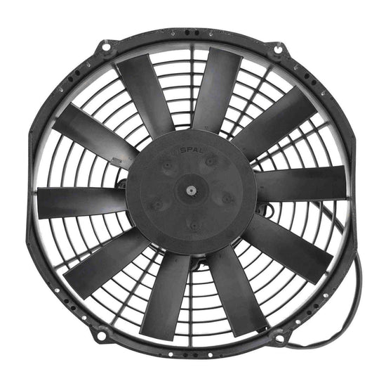 SPAL 10in Fan Straight Blade Push 12V (631CFM) (52mm Deep) PWAC10STP