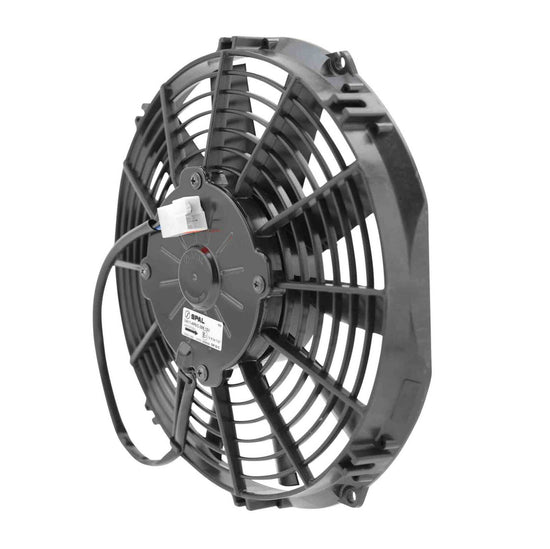 SPAL 10in Fan Straight Blade Push 12V (631CFM) (52mm Deep) PWAC10STP